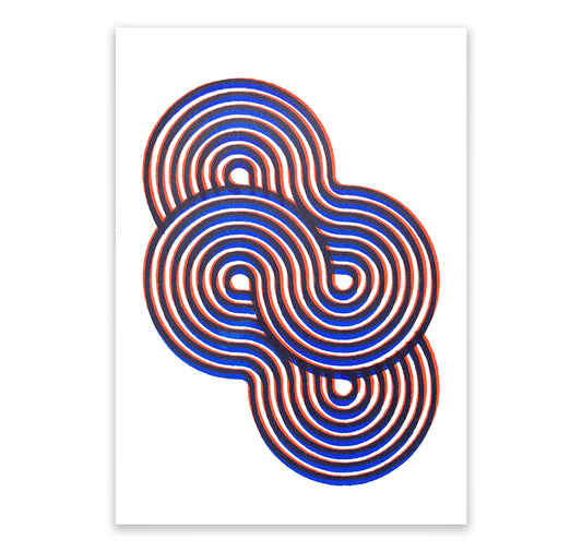 David Odermatt - Postkartenset 1 "Tracks" (Penplot)