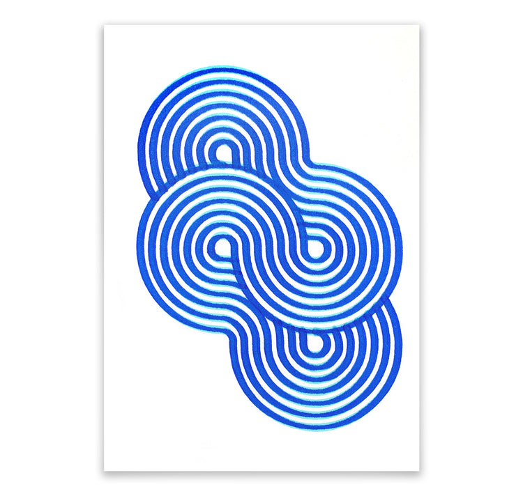 David Odermatt - Boîte pliante "Bjakir" bleu clair