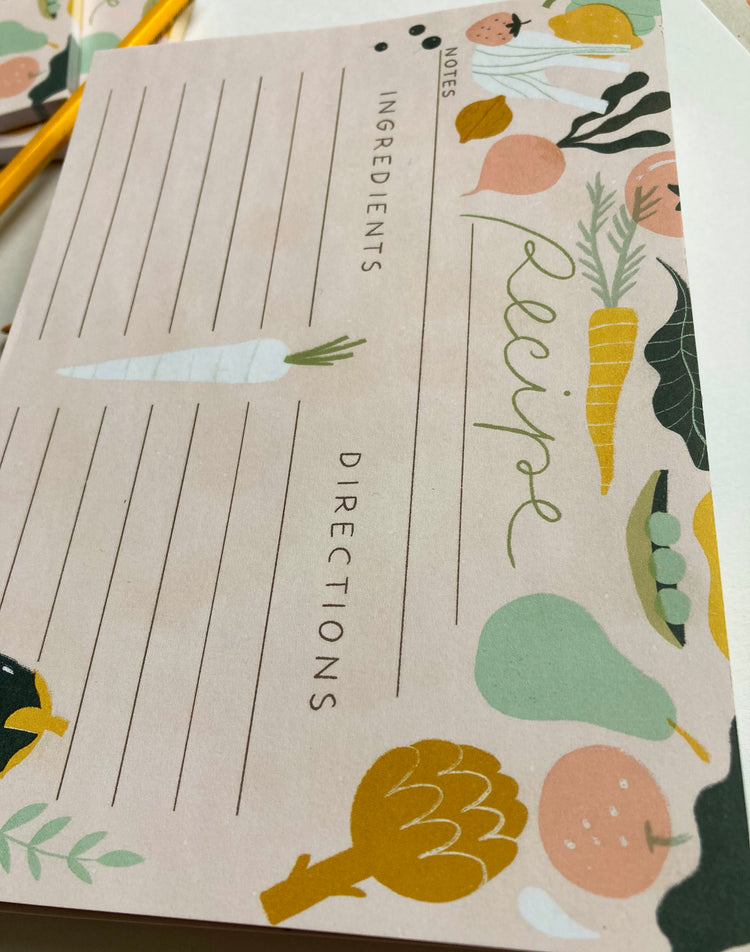 Giulia Martinelli - Notizblöcke "Recipes and Grocery lists"