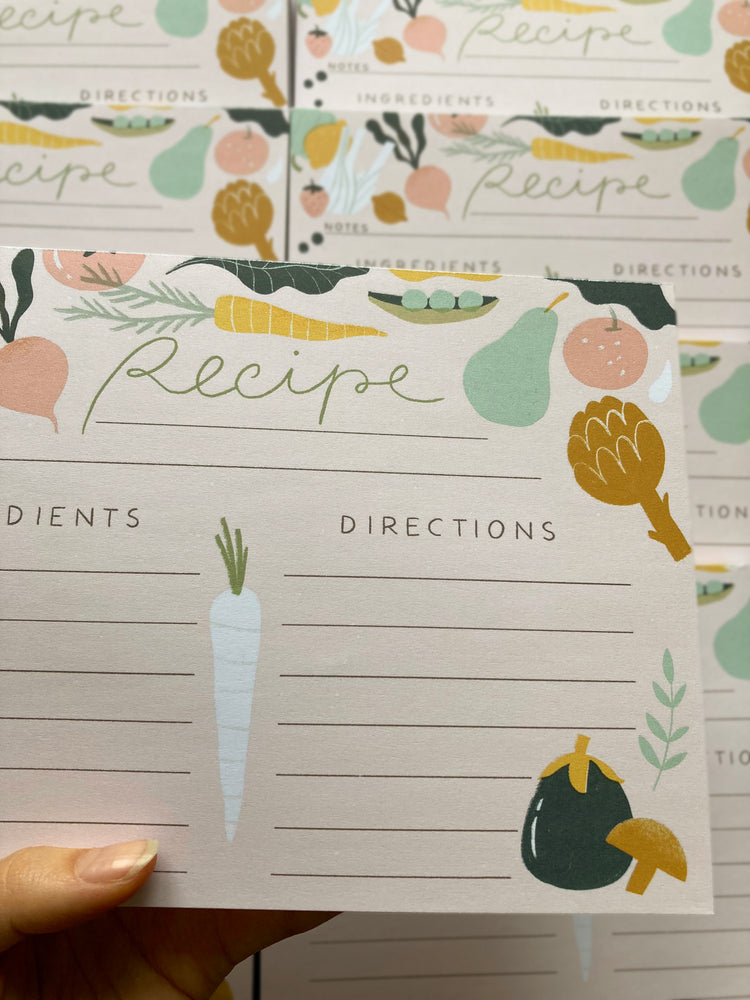 Giulia Martinelli - Notizblöcke "Recipes and Grocery lists"