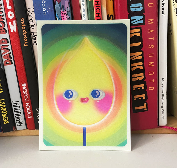 Veronica L. Montaño - cartolina animata “Partyflämmli (“L’ovulazione salva l’ultimo ballo”)”