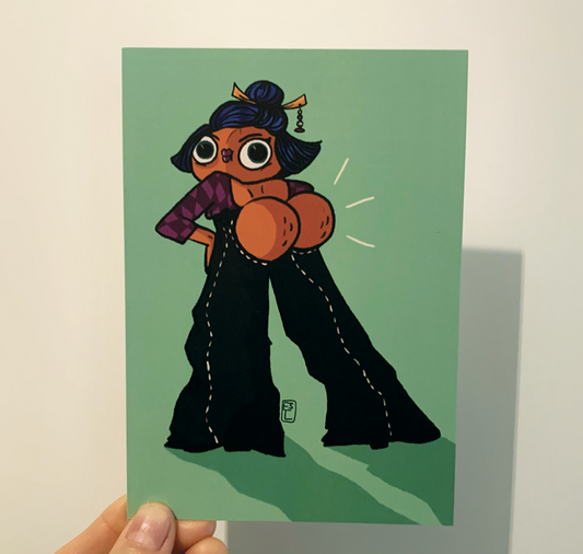 Estelle Gattlen - Postkarte " Proud abricots"