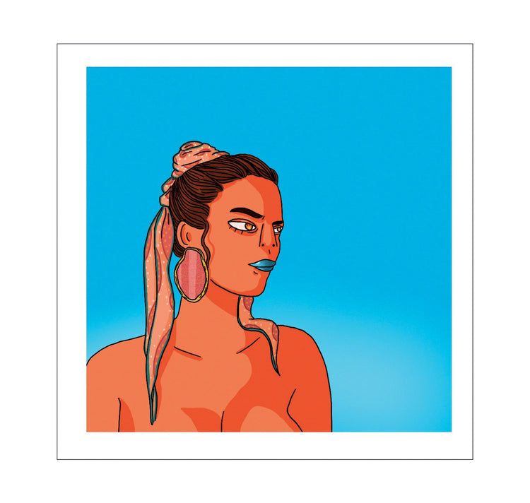 Estelle Gattlen - Postkarte "Soleil"