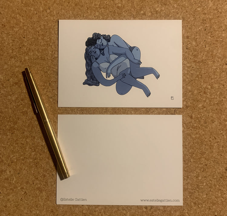 Estelle Gattlen - Cartolina "I San Valentino"