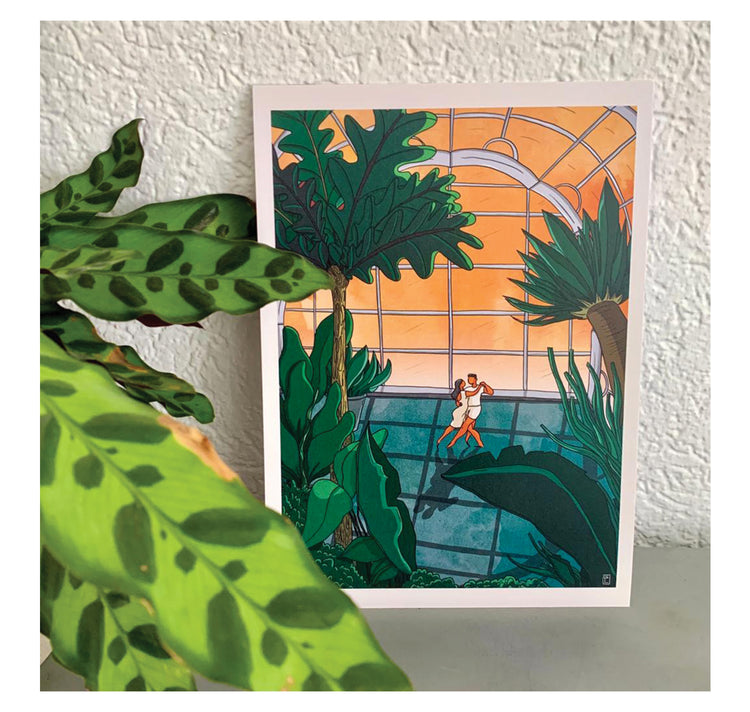 Estelle Gattlen - Plakat "Tango"