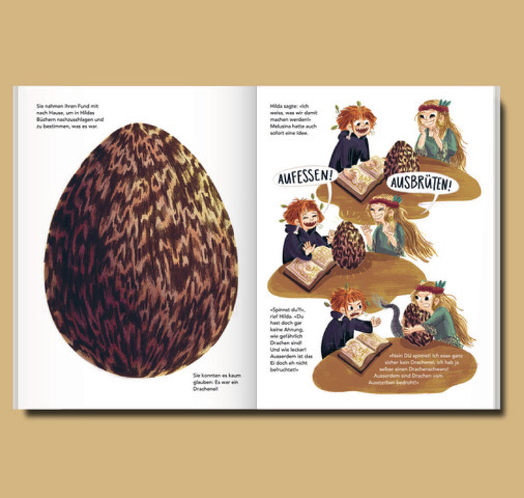 Eva Rust - Buch "Hilda, Melusina und das Drachenei"