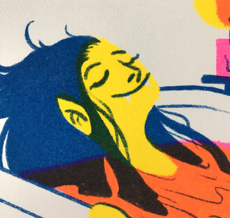 Eva Rust - Affiche "Bain de sang"