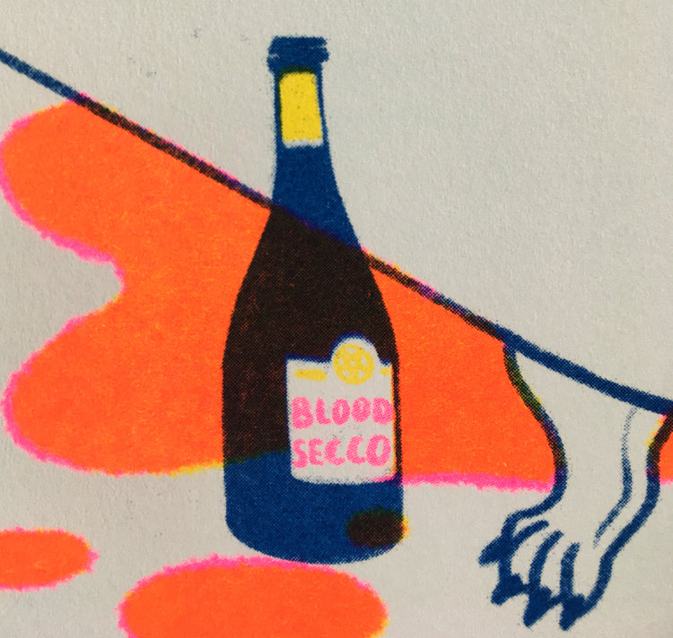 Eva Rust - Affiche "Bain de sang"