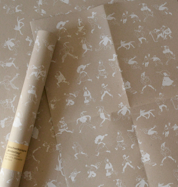 Poèmes sans rime - Papier cadeau "Winter's Day"