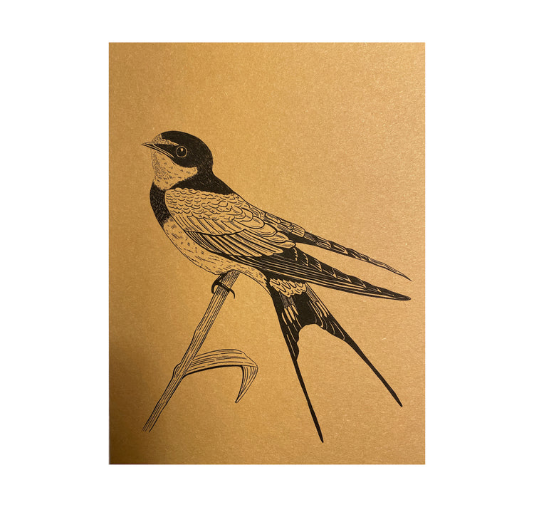 GINNY - Biglietto d'auguri "Rondine"