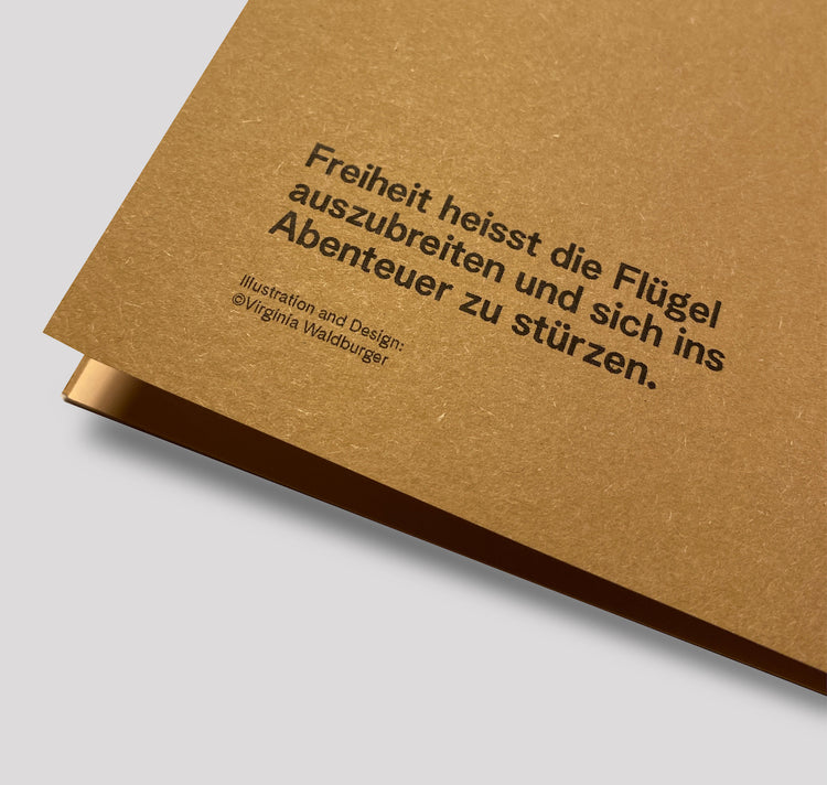 GINNY - Biglietto d'auguri "Rondine"