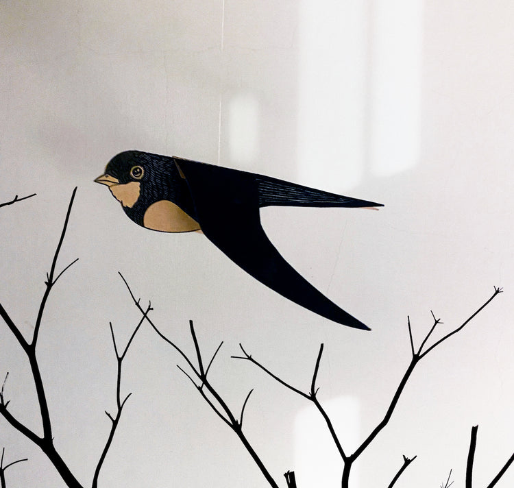 GINNY - Biglietto d'auguri "Rondine"