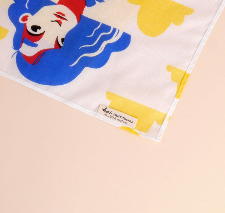 Hoi-Laden - Stofftüchlein "Hinreissendes Schloss Vaduz"