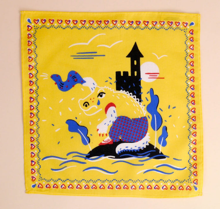 Hoi-Laden - Stofftüchlein "Krokodilstränen"