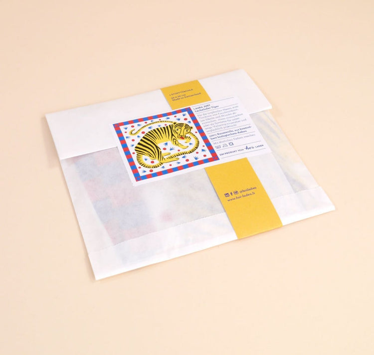 Hoi-Shop - Chiffon "Tigre Souriant"