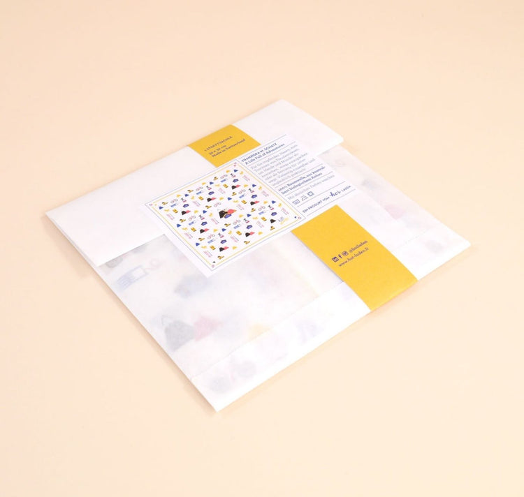 Hoi-Laden - Stofftüchlein "Unsere Alpen - A Life Full of Adventures"