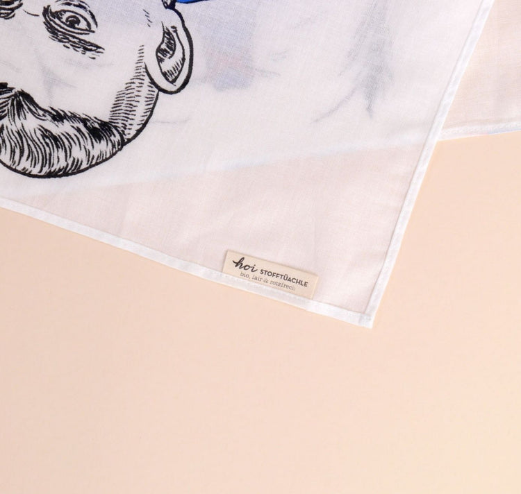 Hoi-Laden - Stofftüchlein "Verliebter Matrose"