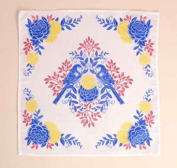 Hoi-Laden - Stofftüchlein "Vogelhochzeit"