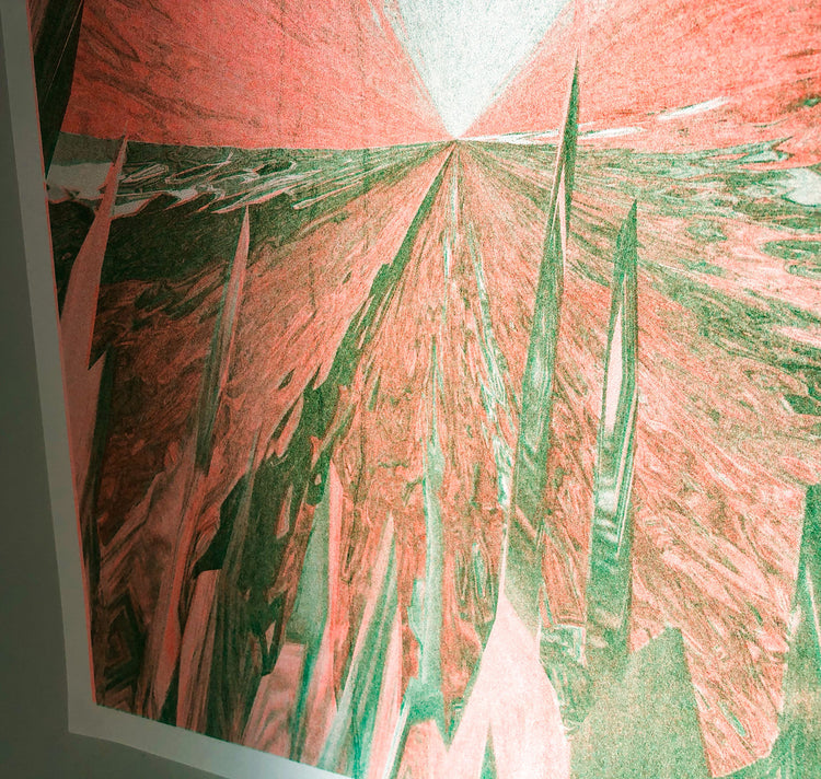 Aline Meier - Affiche "PATHWAY GLITCH"