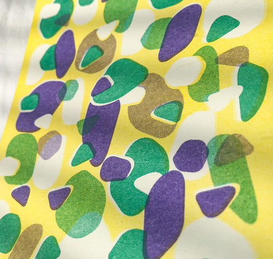 Aline Meier - Riso Postkarte A6 "THIN MINTS"