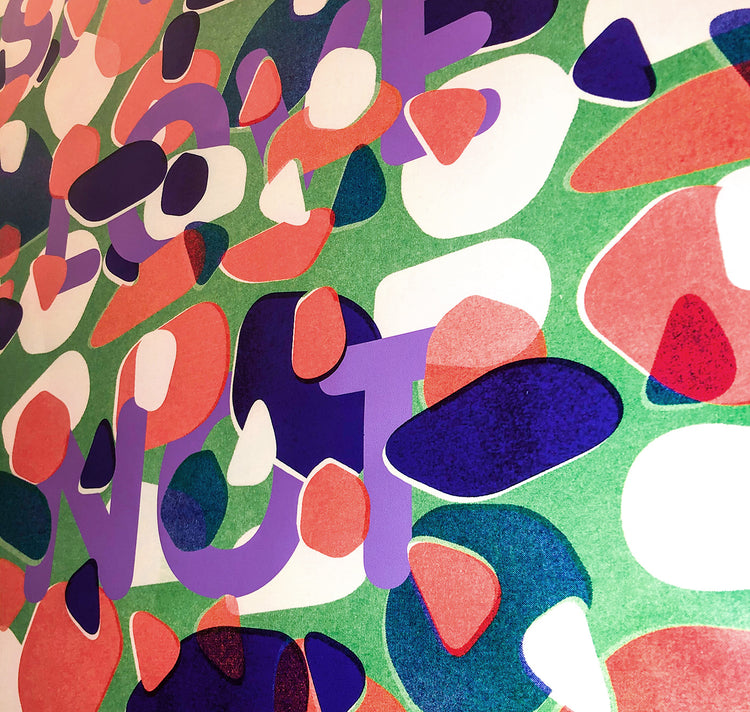 Aline Meier - Poster A1 "Diffondi amore, non germi"