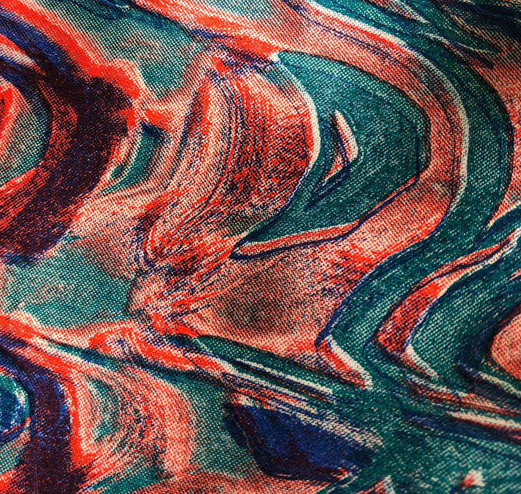 Aline Meier - Cartes postales Riso A6 - lot de 2 "BAD LIAR"