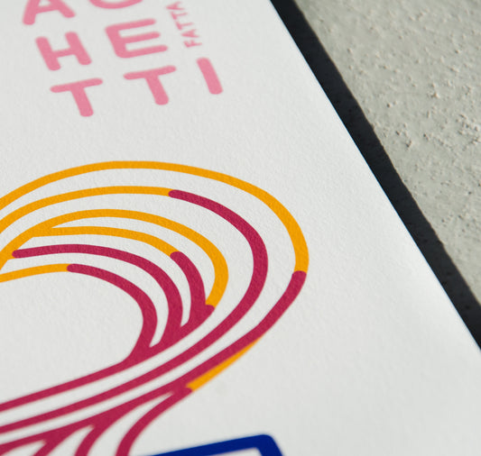 Jil Kugler - Plakat "Noodle Series - Spaghetti"