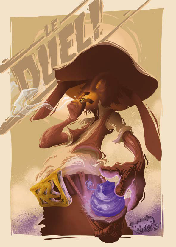 Boris - Poster "Le Duel"