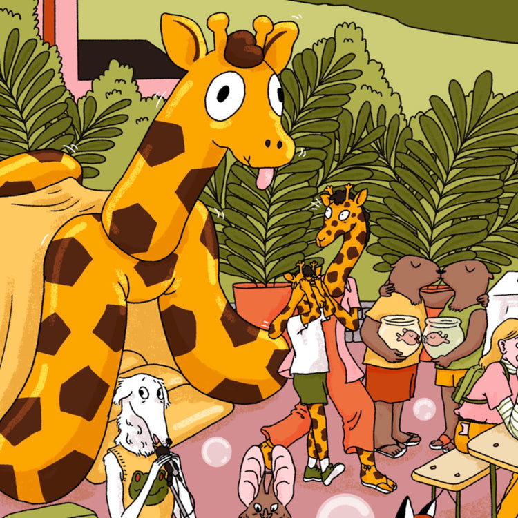 Leonie Rösler - Poster "Festival estivo degli oggetti nascosti"