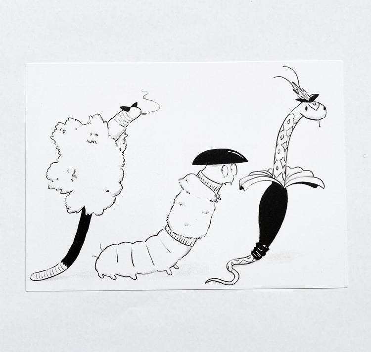 Leonie Rösler - Postkarte "High Fashion"