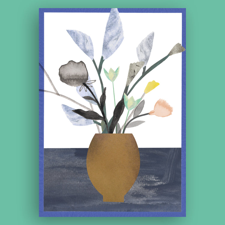 Malin Widen - Carte pliante "Fiori"