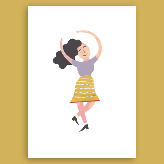 Malin Widén - Klappkarte „Tanz“