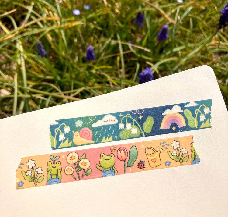 Mavie Steffanina - Washi Tape "FROGGY!"