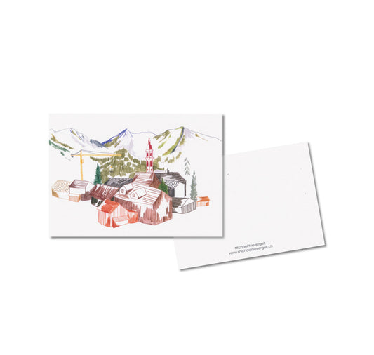 Michael Nievergelt - Postkartenset "Berglandschaft II"