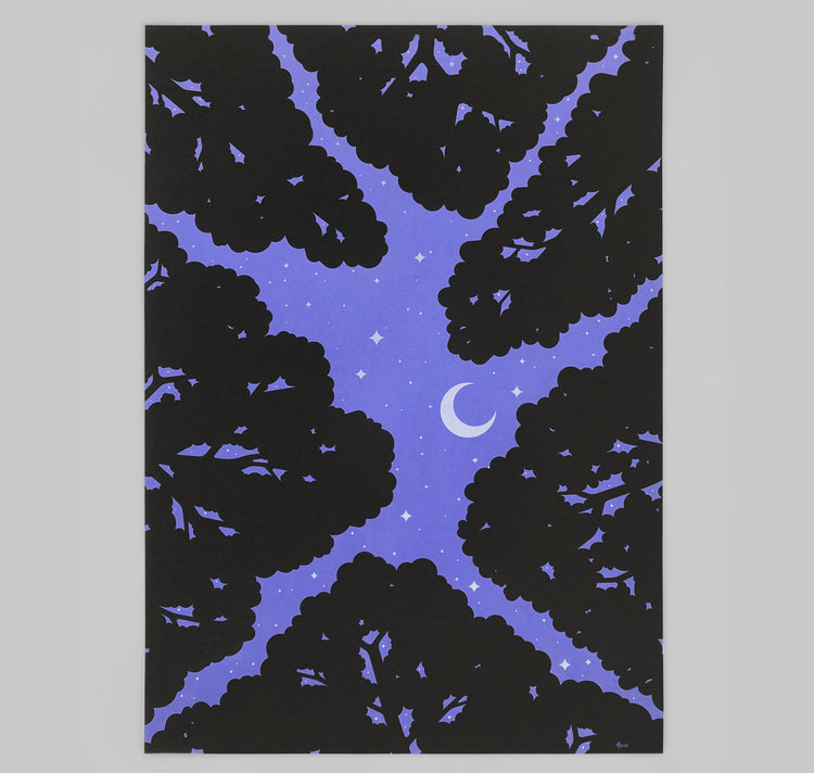 Joël Roth - Plakat "Between Blue and Black"