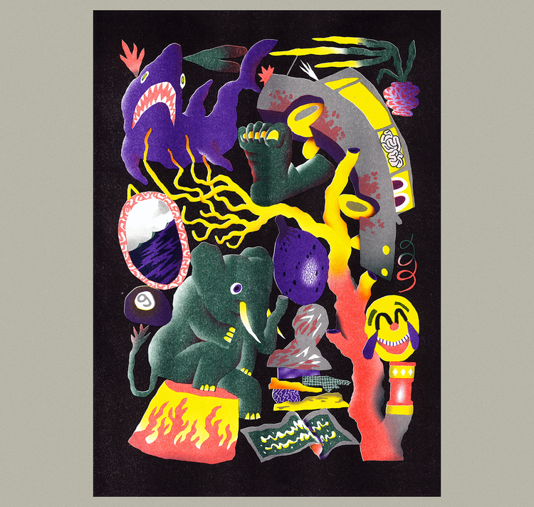 Nando von Arb - Plakat “Psychosis”