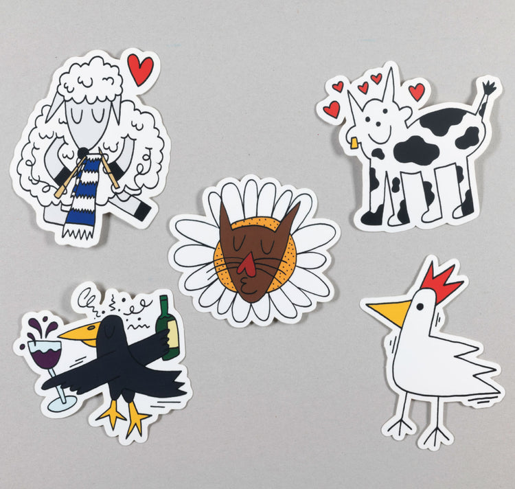 Nathan Tomaschett - Sticker Pack 1