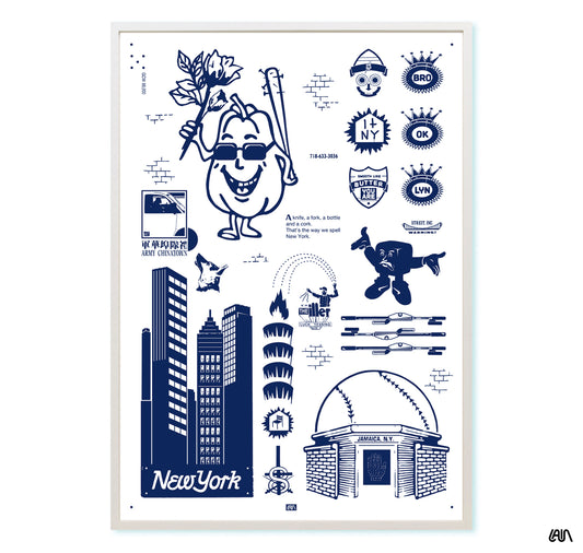 LAIN - Poster "New York RMX"