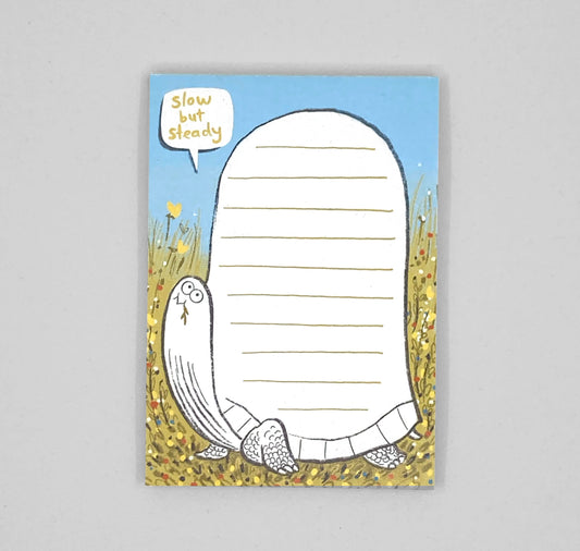 Rina Jost - Notizblock A7 "Slow but steady"
