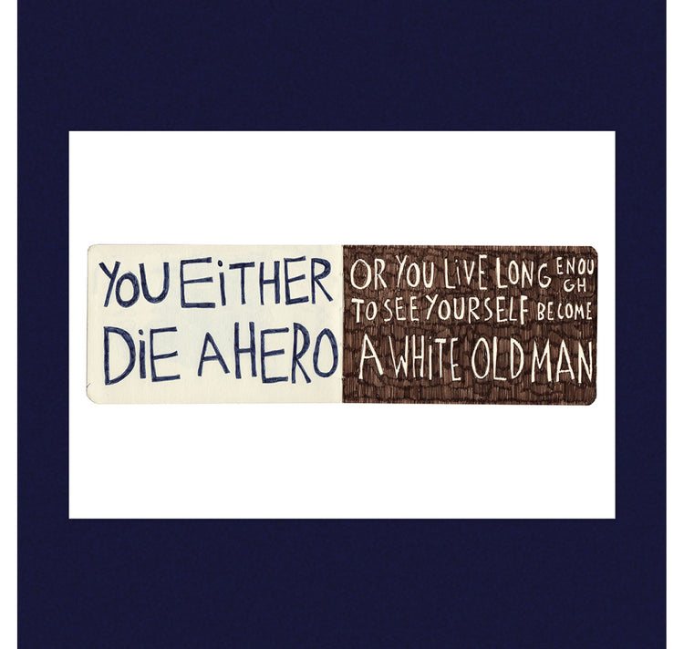 Olivier Samter - Carte Postale "HERO"