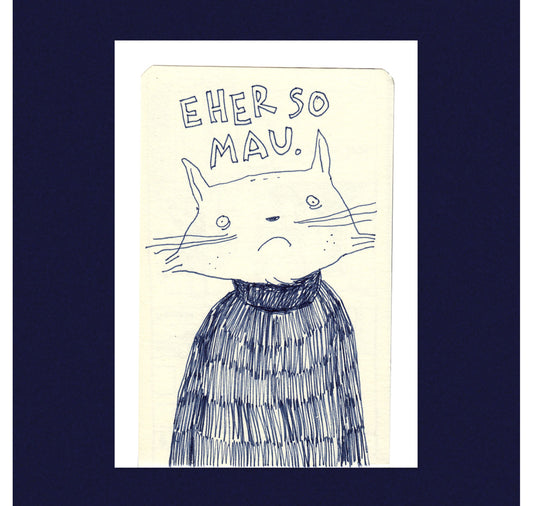 Olivier Samter - Postkarte "MAU"