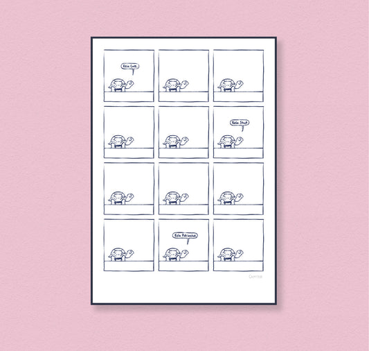 Olivier Samter - Carte postale "RADICAL GAUCHE SCHILDCHRÖTTLI"