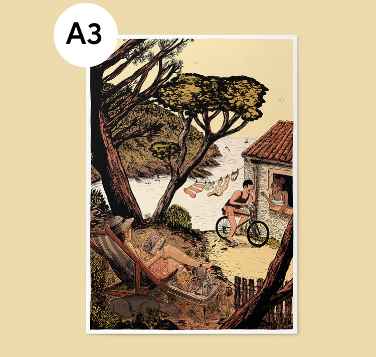 Hyperraumverlag - Poster A3 "Estate"