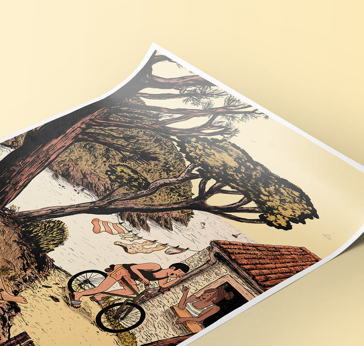 Hyperraumverlag - Poster A3 "Estate"