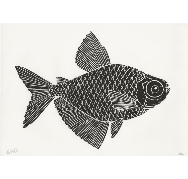 SOPE - poster "Tetra" (nero)