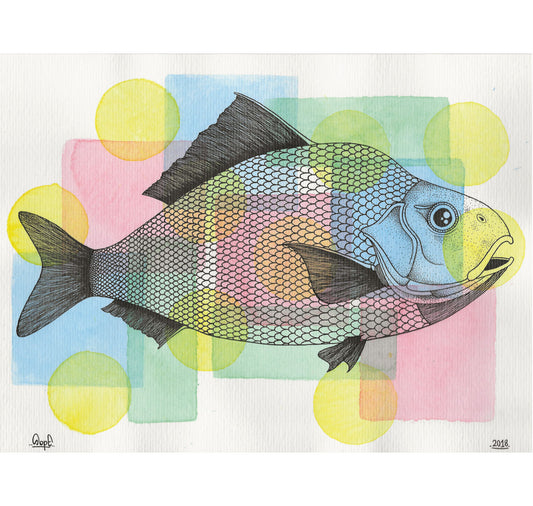 SOPE - Original " Fantasie Fisch 3"