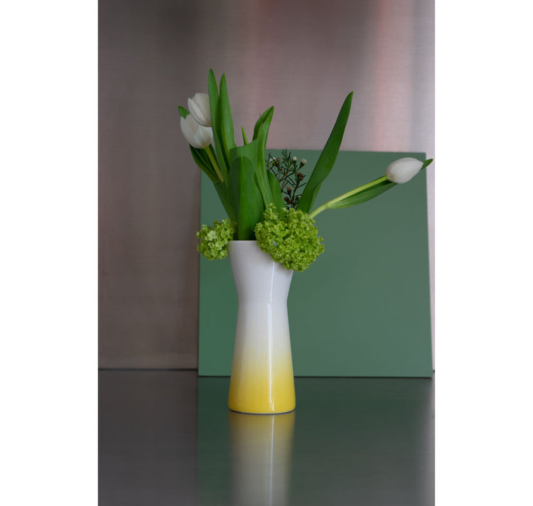 oha studio - Vase "Vessel" (gelb)