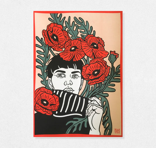 SAFU / Sarah Furrer - Plakat "From up on poppy hill"