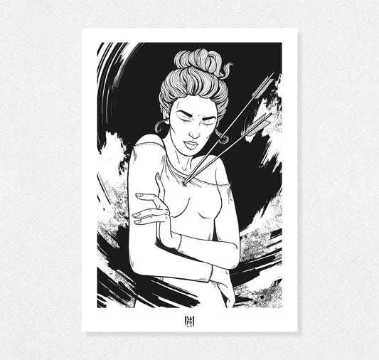 SAFU / Sarah Furrer - Plakat "THE FALLEN"