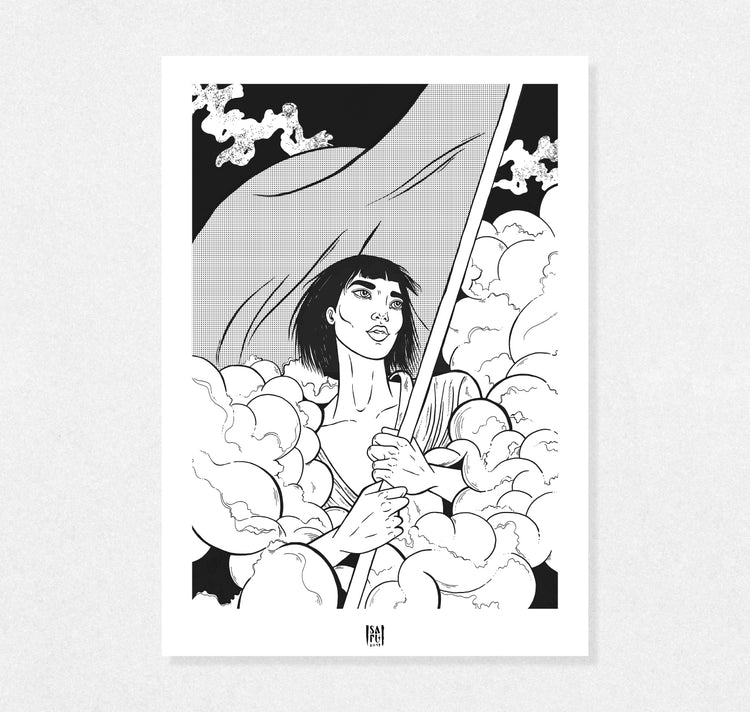 SAFU / Sarah Furrer - Plakat "THE SPIRIT OF LIBERTY"